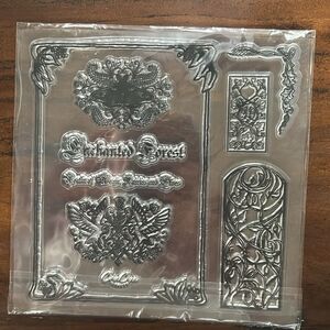 CoraCreaCrafts Clear Stamps Enchanted forest motive NEW